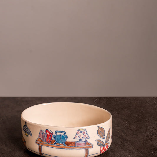 Inside Stories Oval Bowl (Big)