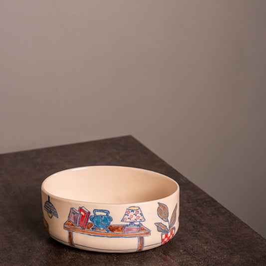Inside Stories Oval Bowl (Medium)