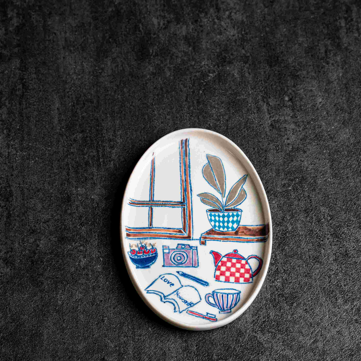 Inside Stories Oval Plates - Small