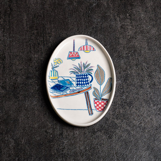 Inside Stories Oval Plates - Small