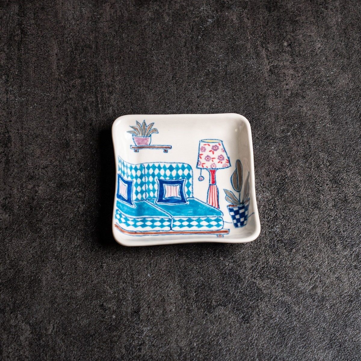 Inside Stories Square Plates (Small)