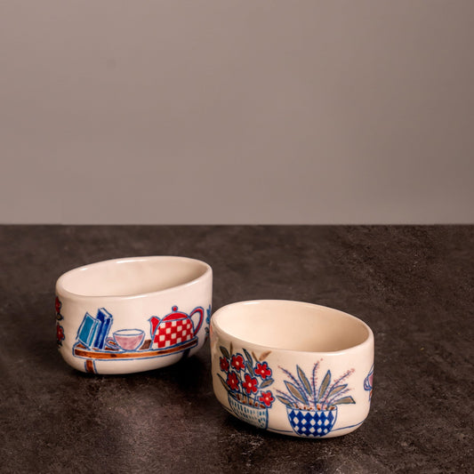 Inside Stories Oval Katorie (Set of 2)