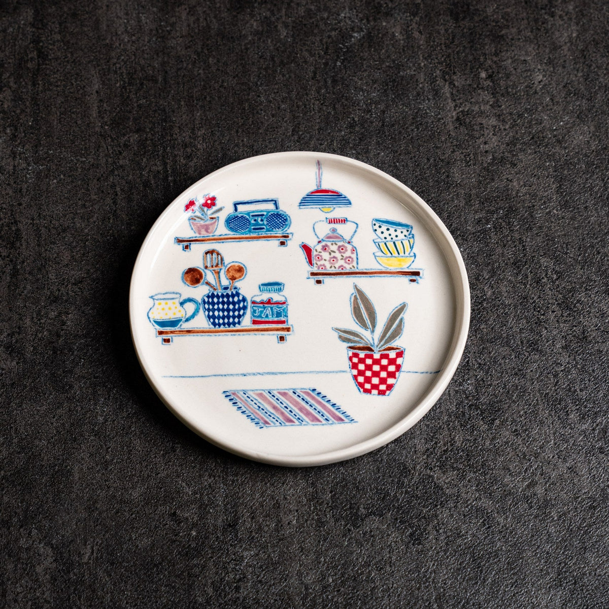 Inside Stories Round Plates (Small)