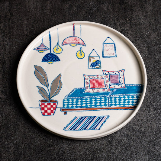 Inside Stories Round Plate (Big)
