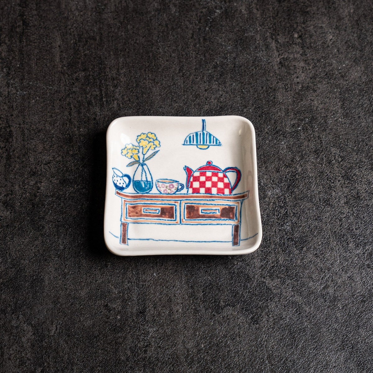 Inside Stories Square Plates (Small)