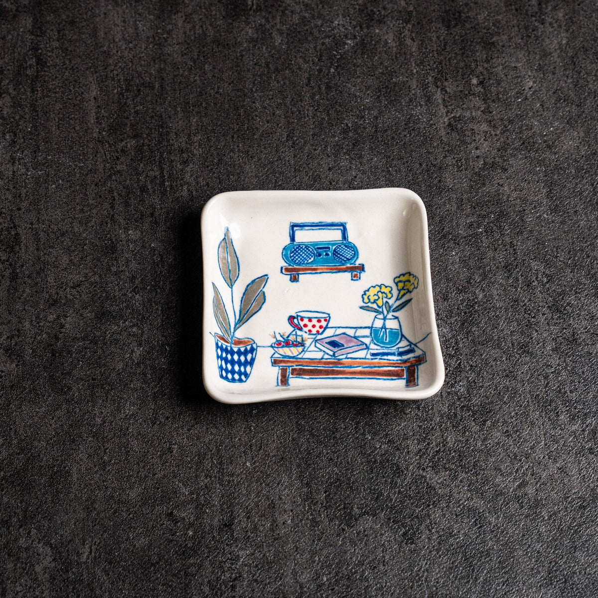 Inside Stories Square Plates (Small)